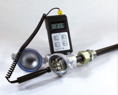 TMC Instruments; Herth rechte test thermokoppels DIN 43733