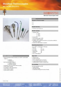 TMC Instruments; Herth mantel thermokoppels pdf db002