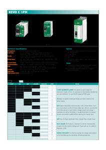 REVO C CATALOG 1ph 2021 pdf